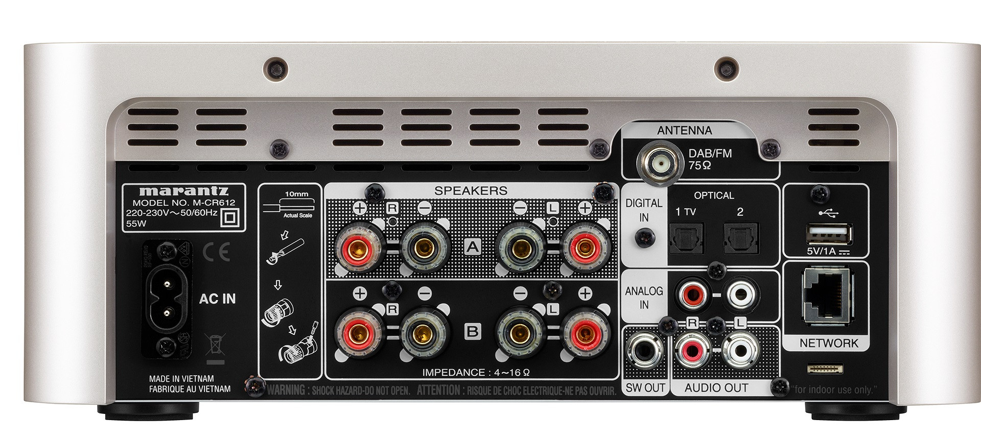 Auditorium Marantz M-CR612 Melody X Netzwerk CD-Receiver 285475 - 6