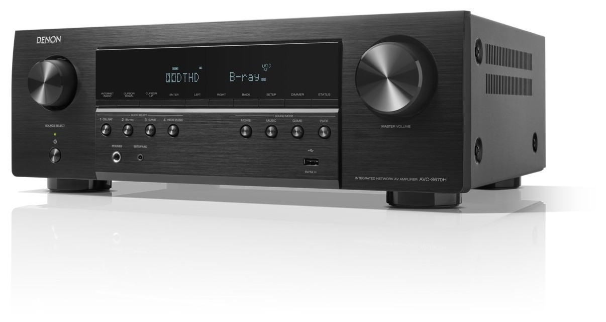 Auditorium Denon AVC-S670H Receiver 201130 - 3