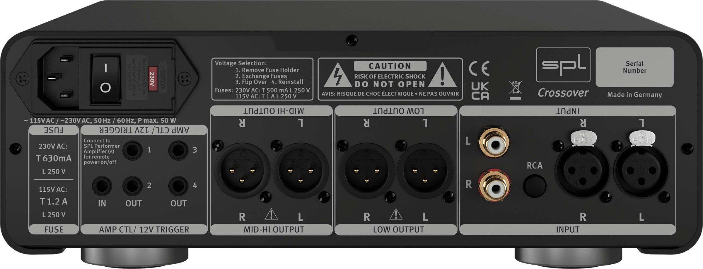 Auditorium SPL - Sound Performance Lab Crossover Frequenzweiche 296026 - 2