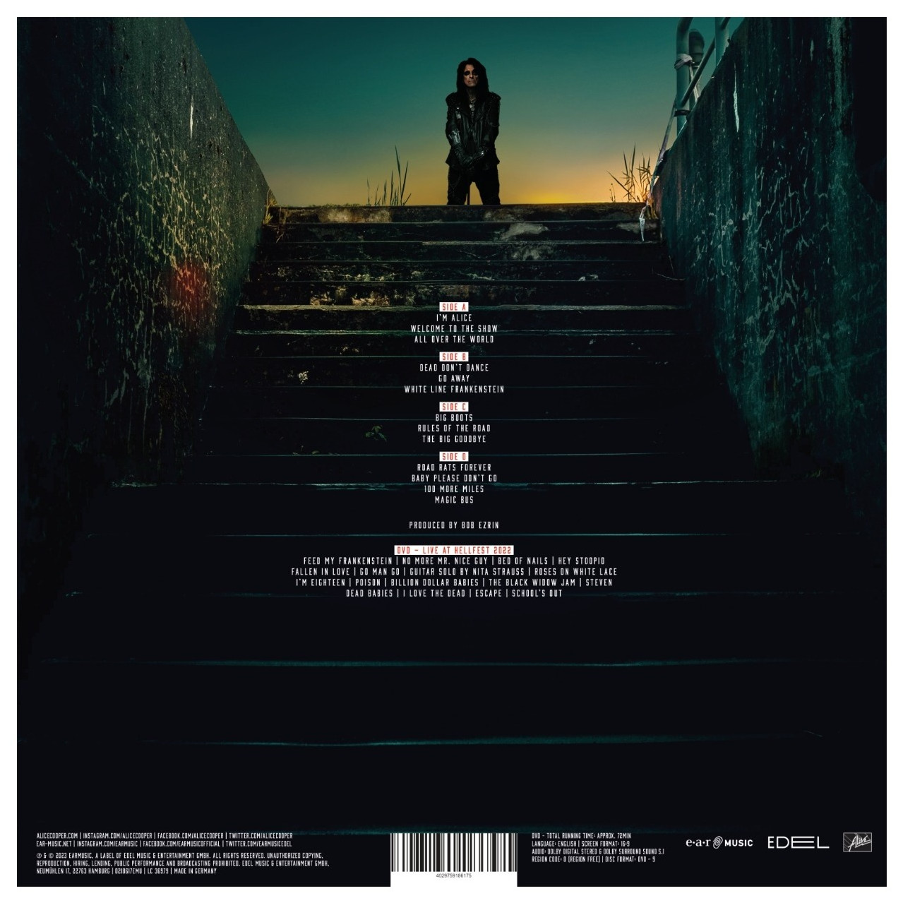 Auditorium Revox Master Tapes Alice Cooper Road 208419 - 3 Auditorium Revox Master Tapes Alice Cooper Road 208419 - 3