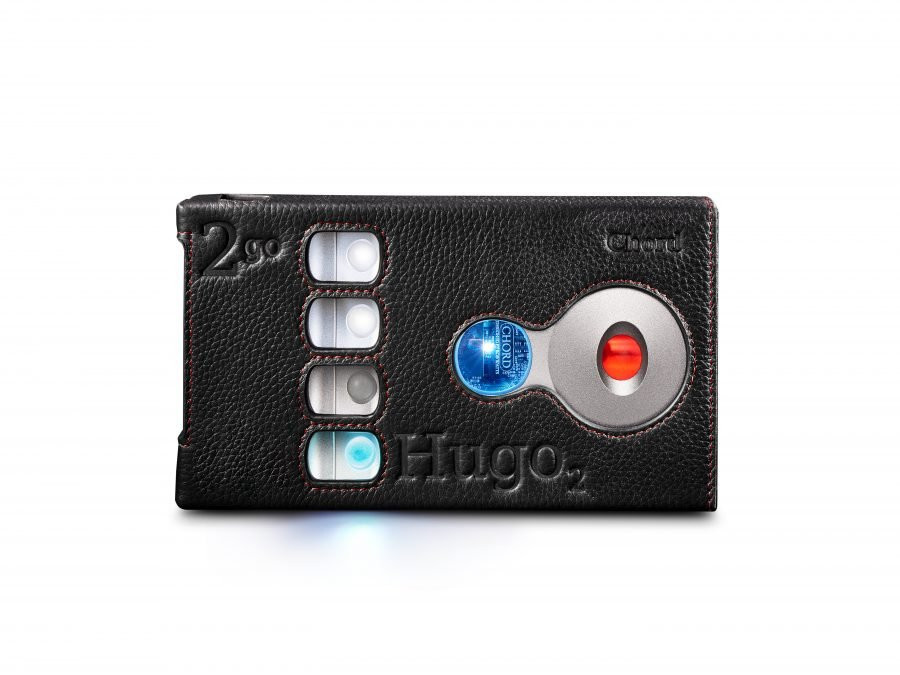 Auditorium Chord Lederhülle Jett Black für Hugo 2 & 2 Go 299506 - 2