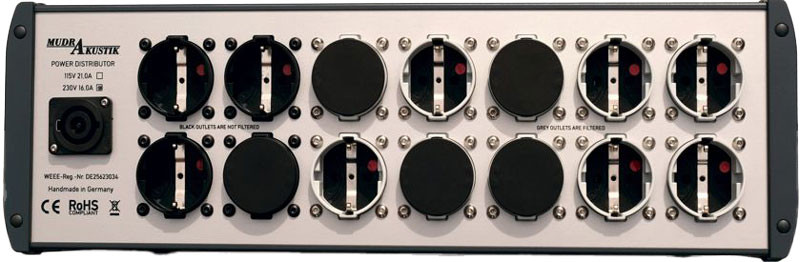 Auditorium Mudra PX Power Distributor ST Steckdosenleiste Horizontal 299187 - 1