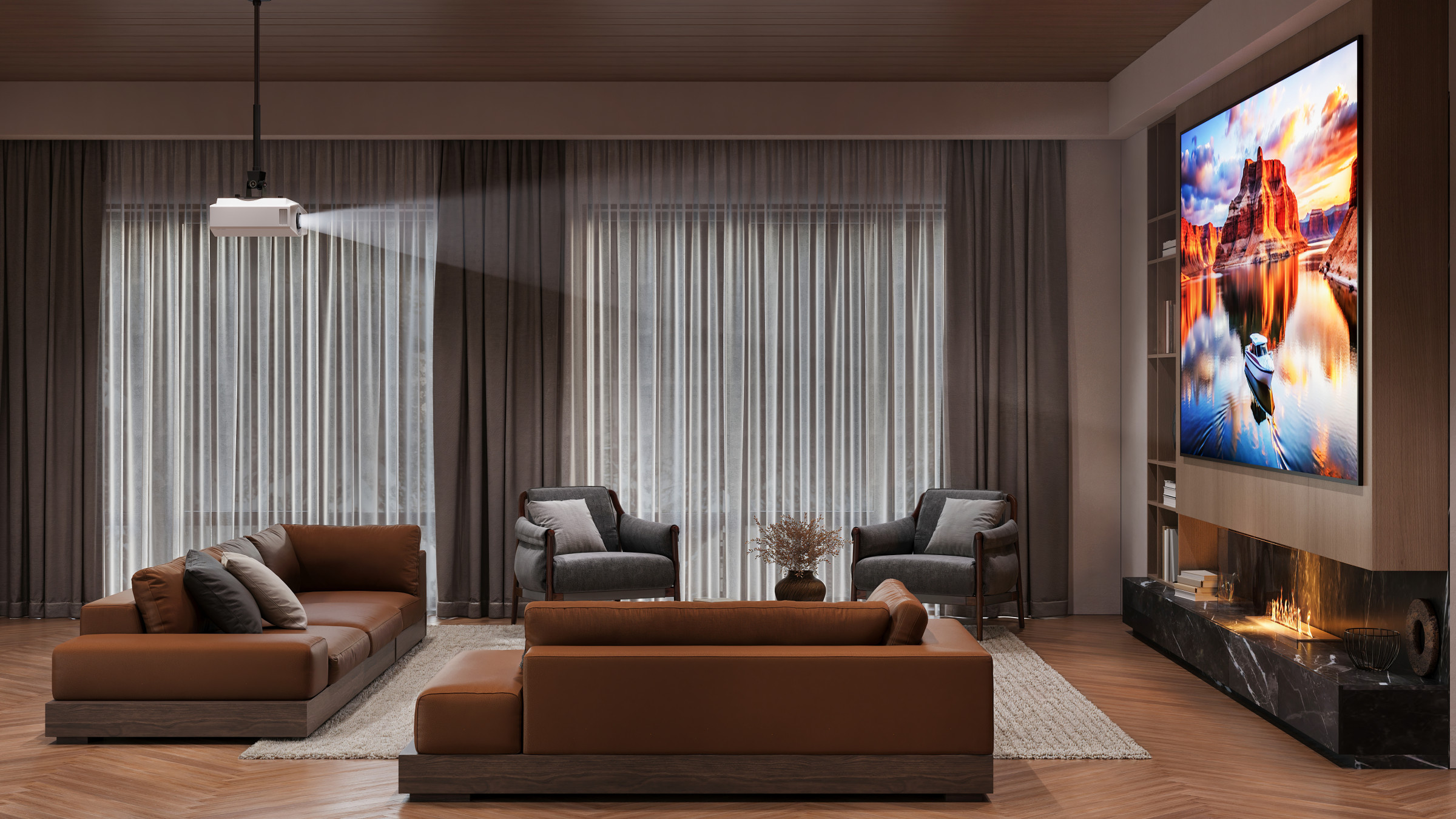 Auditorium Sony BRAVIA Projector 7 VPL-XW5100w Native 4K Laser Projektor 209920 - 7