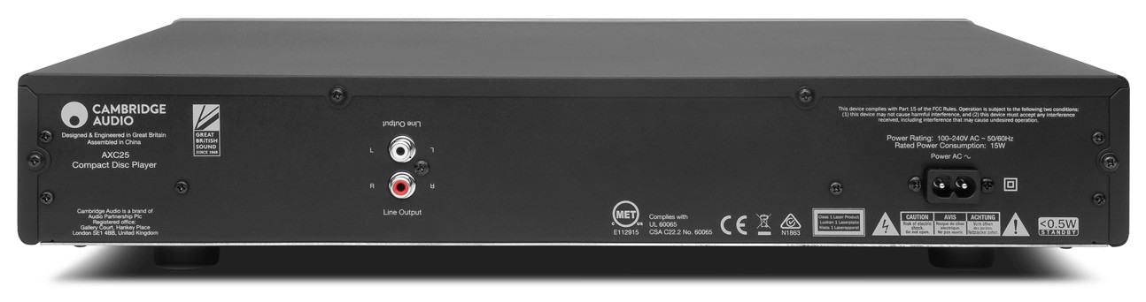 Auditorium Cambridge Audio AXC 25 CD-Spieler 286357 - 4