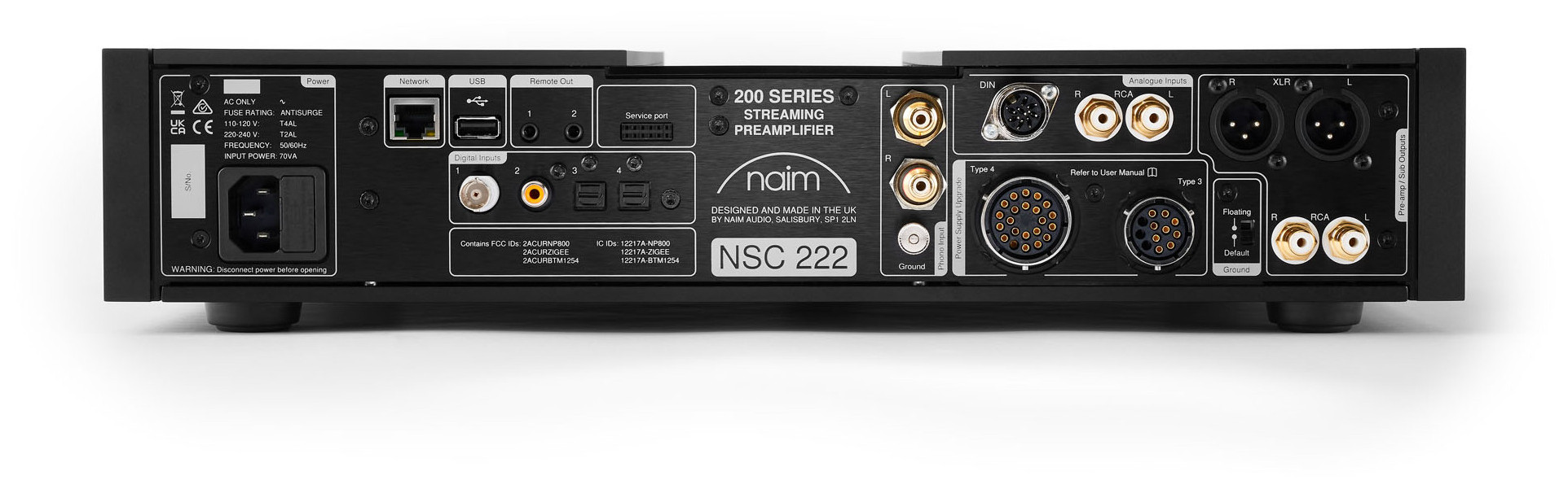 Auditorium Naim NSC 222 Streaming Vorverstärker 297468 - 4