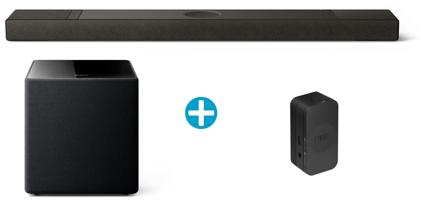 Auditorium KEF XIO Soundbar + Kube 12 Subwoofer 215118 - 1