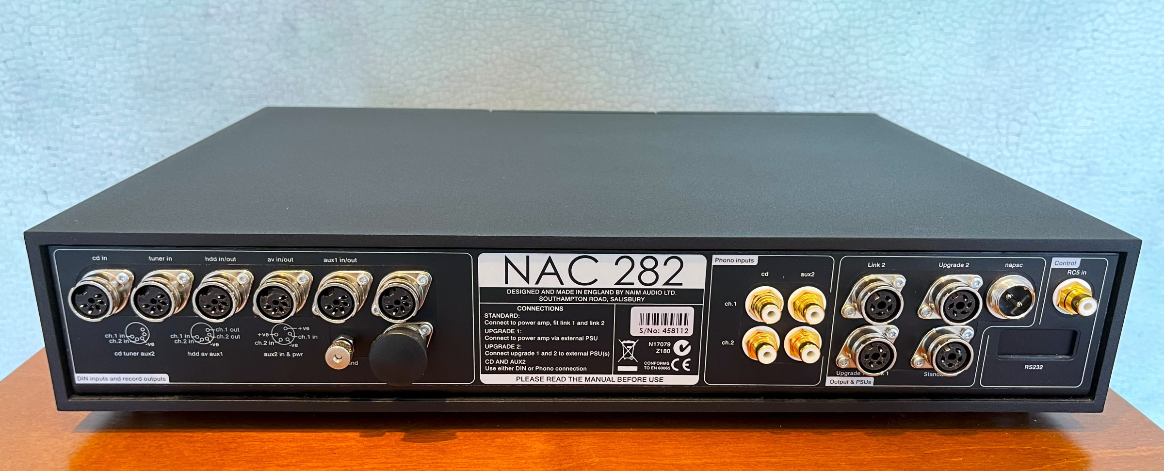 Auditorium Naim NAC 282 Vorverstärker Schwarz 204645 - 3