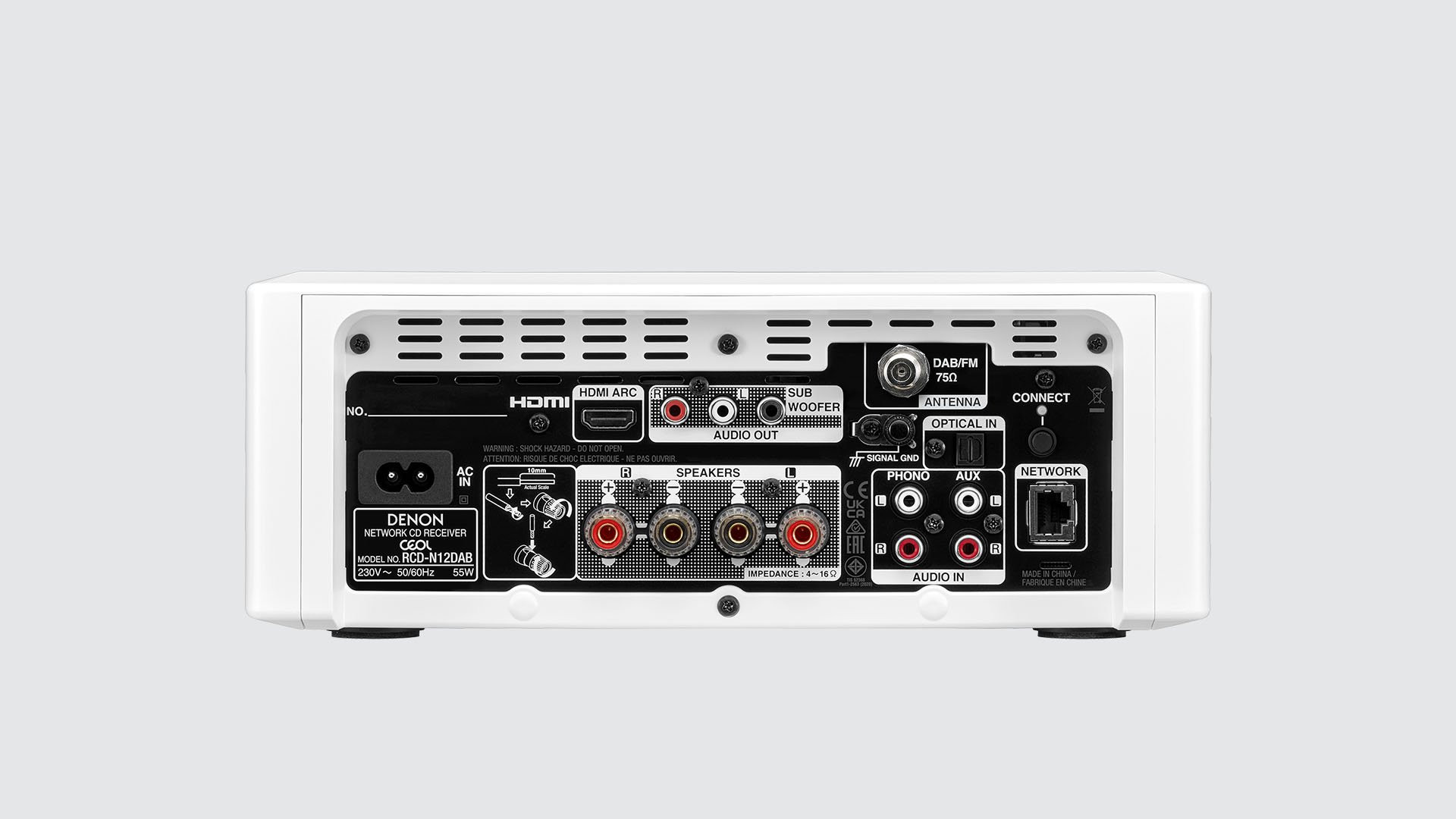 Auditorium Denon CEOL N12DAB Hifi-Mini- System inkl. Lautsprecher 210696 - 5 Auditorium Denon CEOL N12DAB Hifi-Mini- System inkl. Lautsprecher 210696 - 5