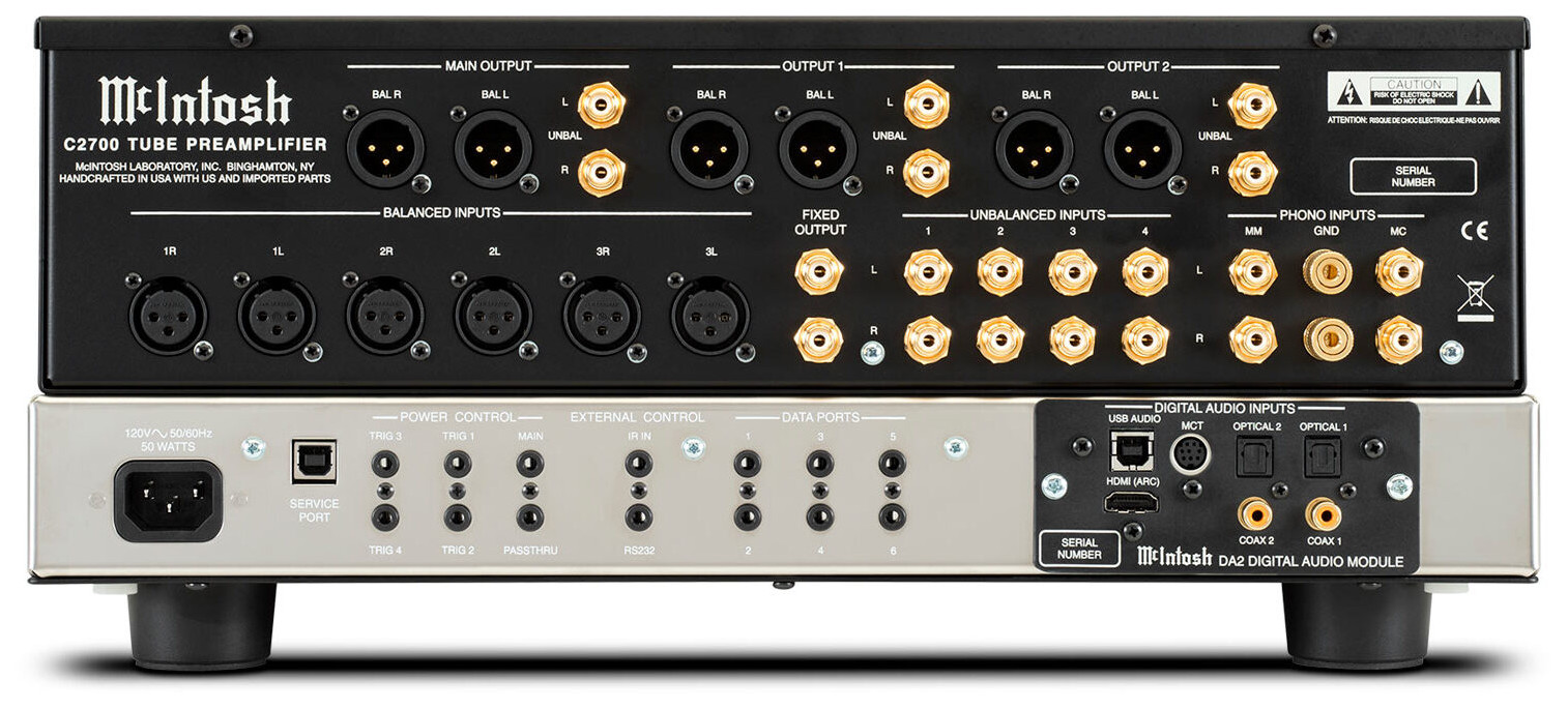 Auditorium McIntosh C2700 AC Röhrenvorstufe inkl. DA2 292875 - 3