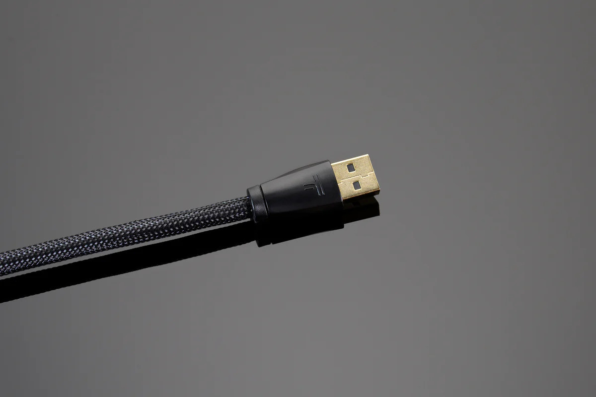 Auditorium Transparent Cable USB Digital Kabel 2024 USB-A auf USB-B 206201 - 2