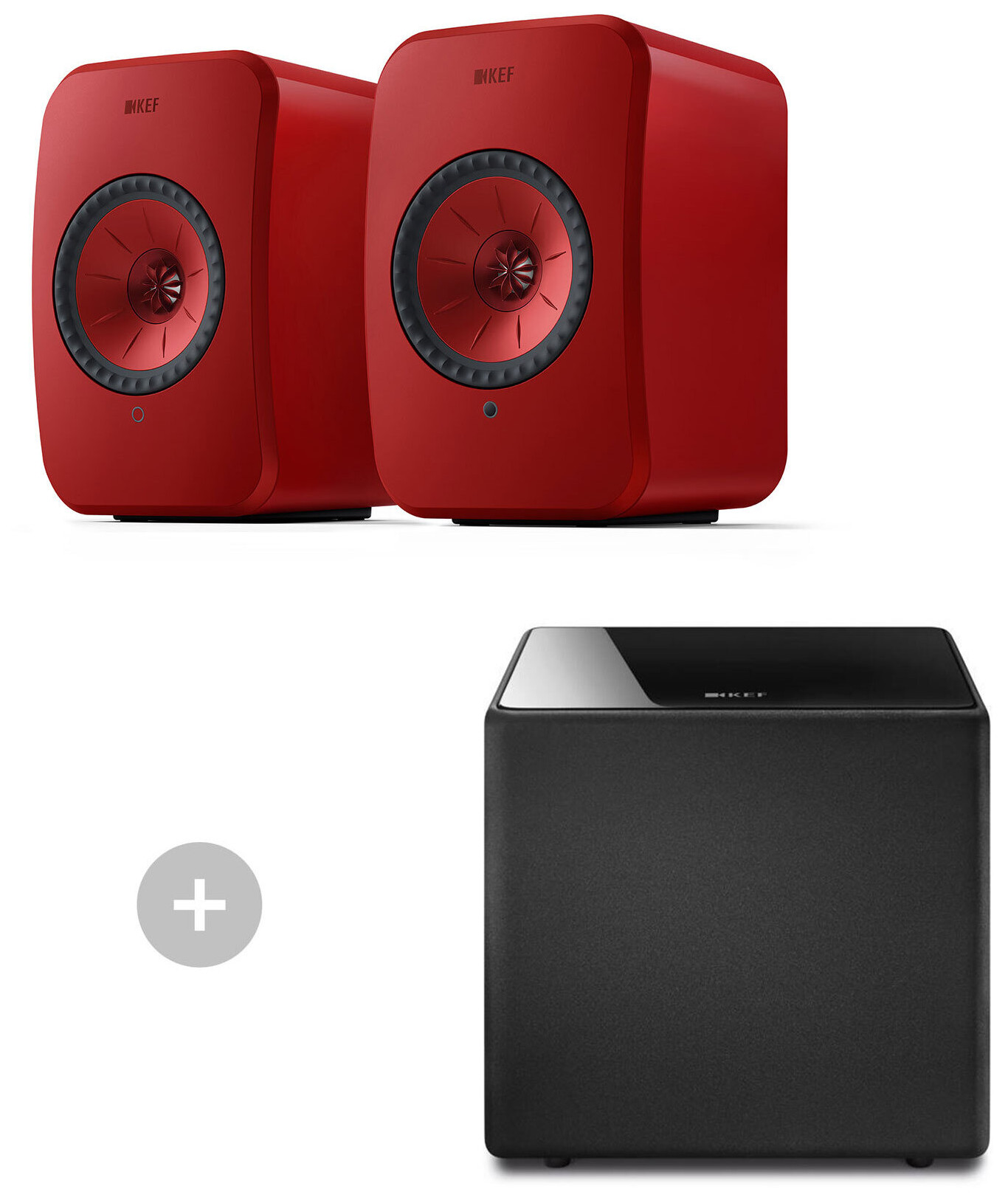 Auditorium KEF LSX II & Kube 8b Streaming-Bundle 295666 - 1