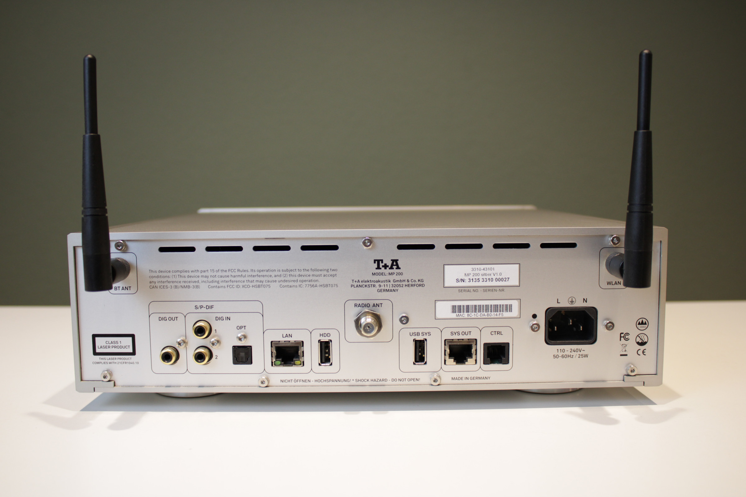 Auditorium T+A MP 200 Multi Source Player 210463 - 4