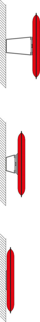 Auditorium Snowsound Mitesco 159er Distanzhalter- Befestigung, max. 8,5 cm, 8004 270233 - 2