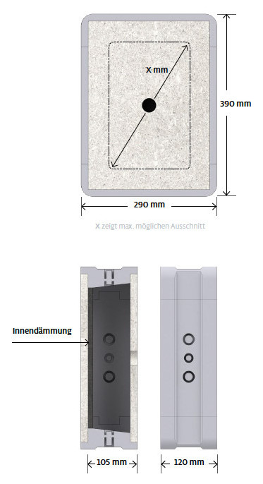 Auditorium b-system wallboxx  291362 - 2