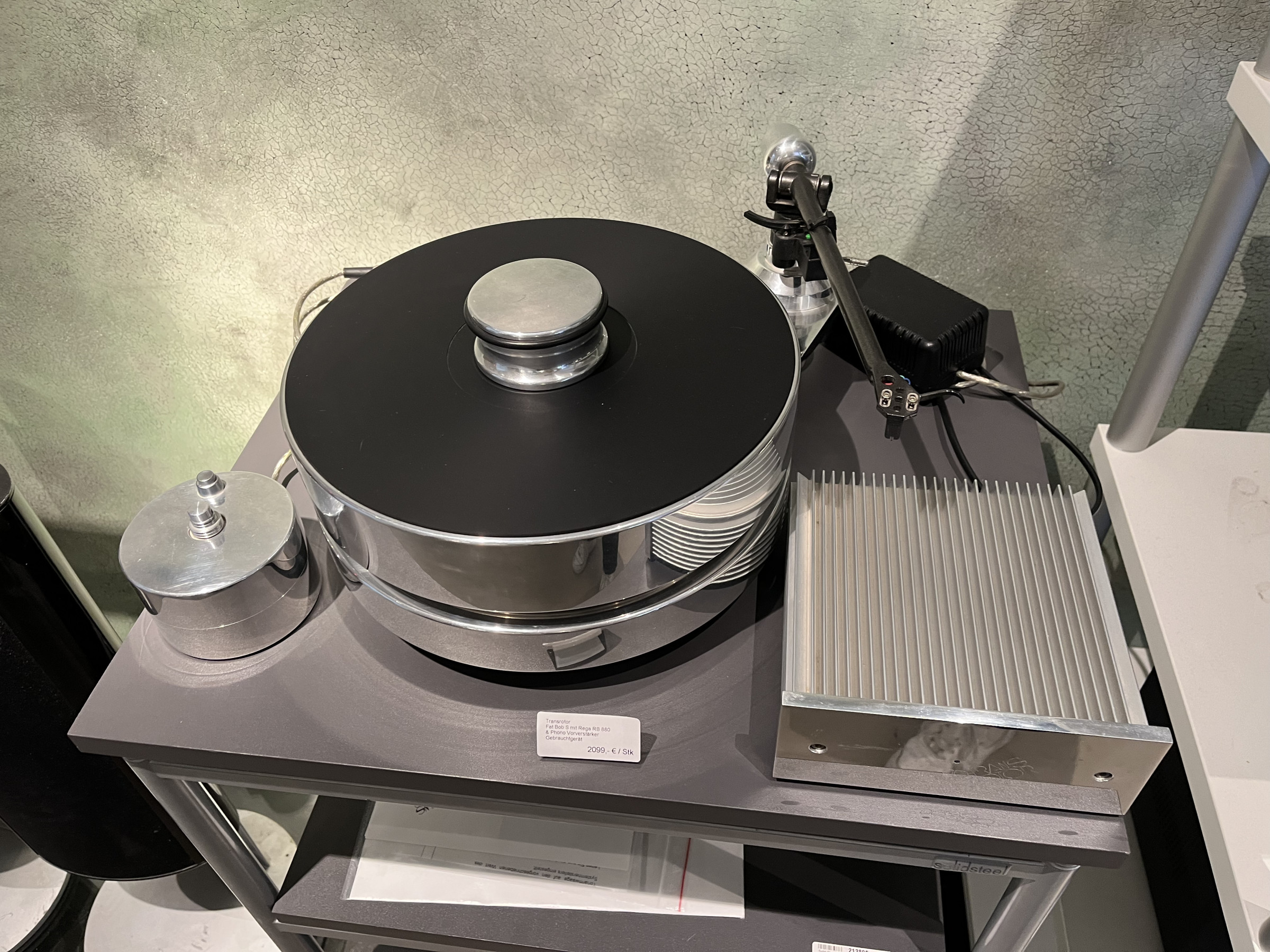 Auditorium Transrotor Fat Bob S mit Rega RB 880 & Phono Vorverstärker 216501 - 4