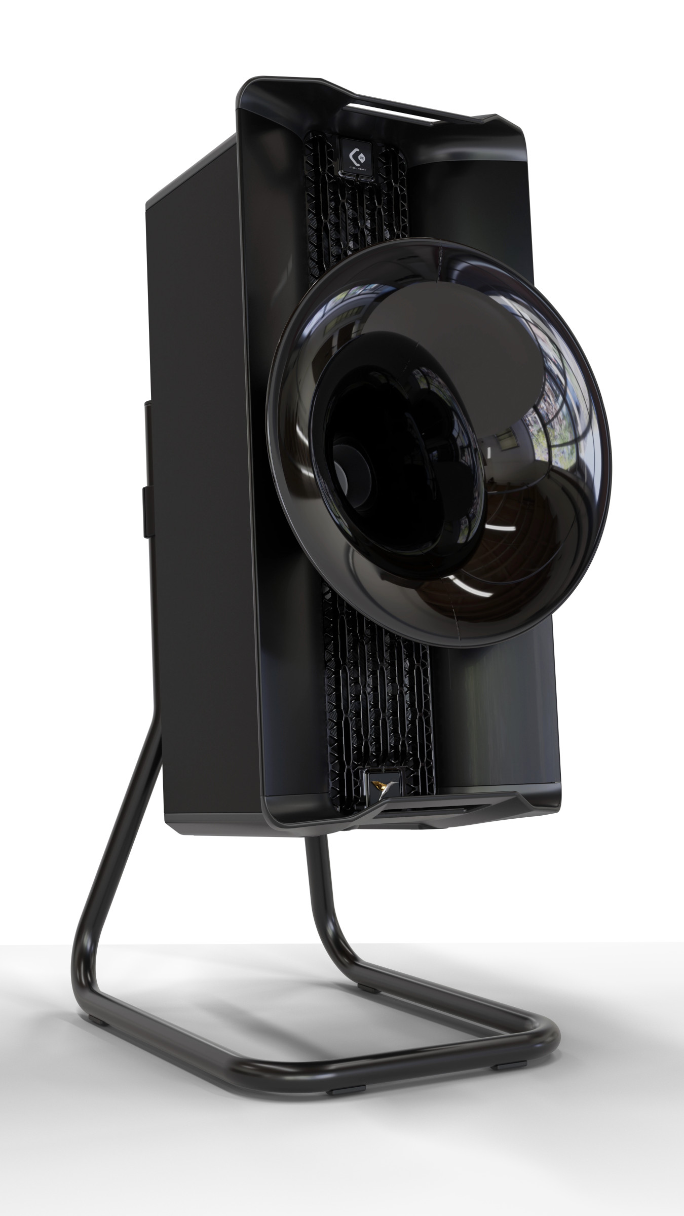 Auditorium Avantgarde-Acoustic Colibri C2 Hornlautsprecher inkl. Lautsprechergestell 205127 - 1