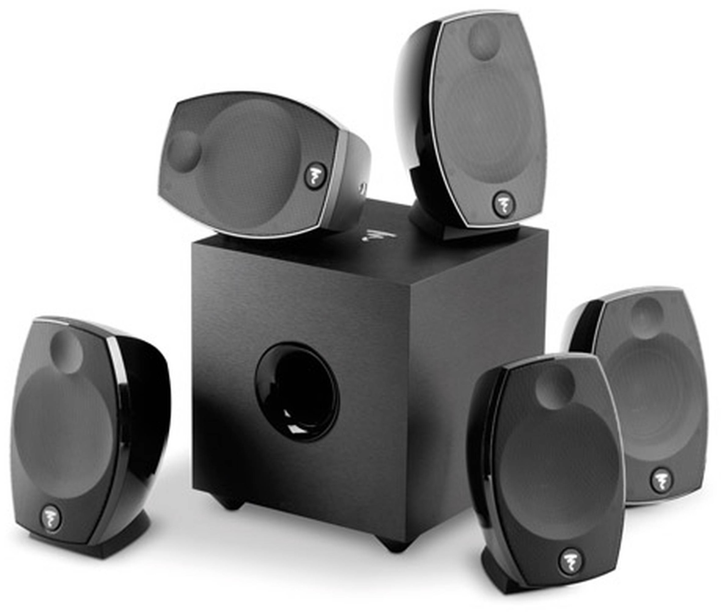 Auditorium Focal Sib Evo 5.1-Heimkinoset schwarz 204110 - 1
