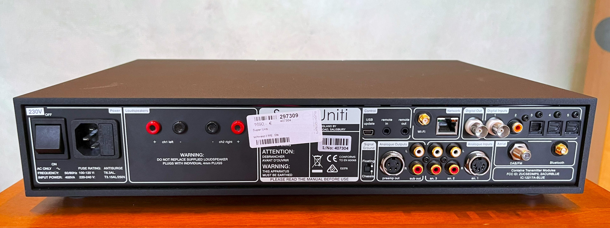 Auditorium Naim SuperUniti All-in-One Player schwarz 297309 - 2