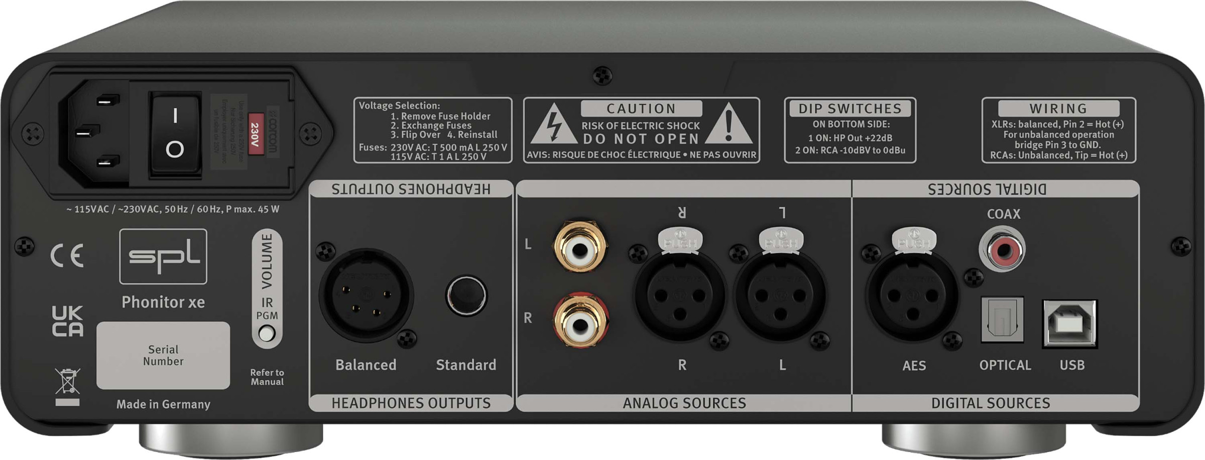 Auditorium SPL - Sound Performance Lab Phonitor xe Kopfhörerverstärker + DAC768 295994 - 2