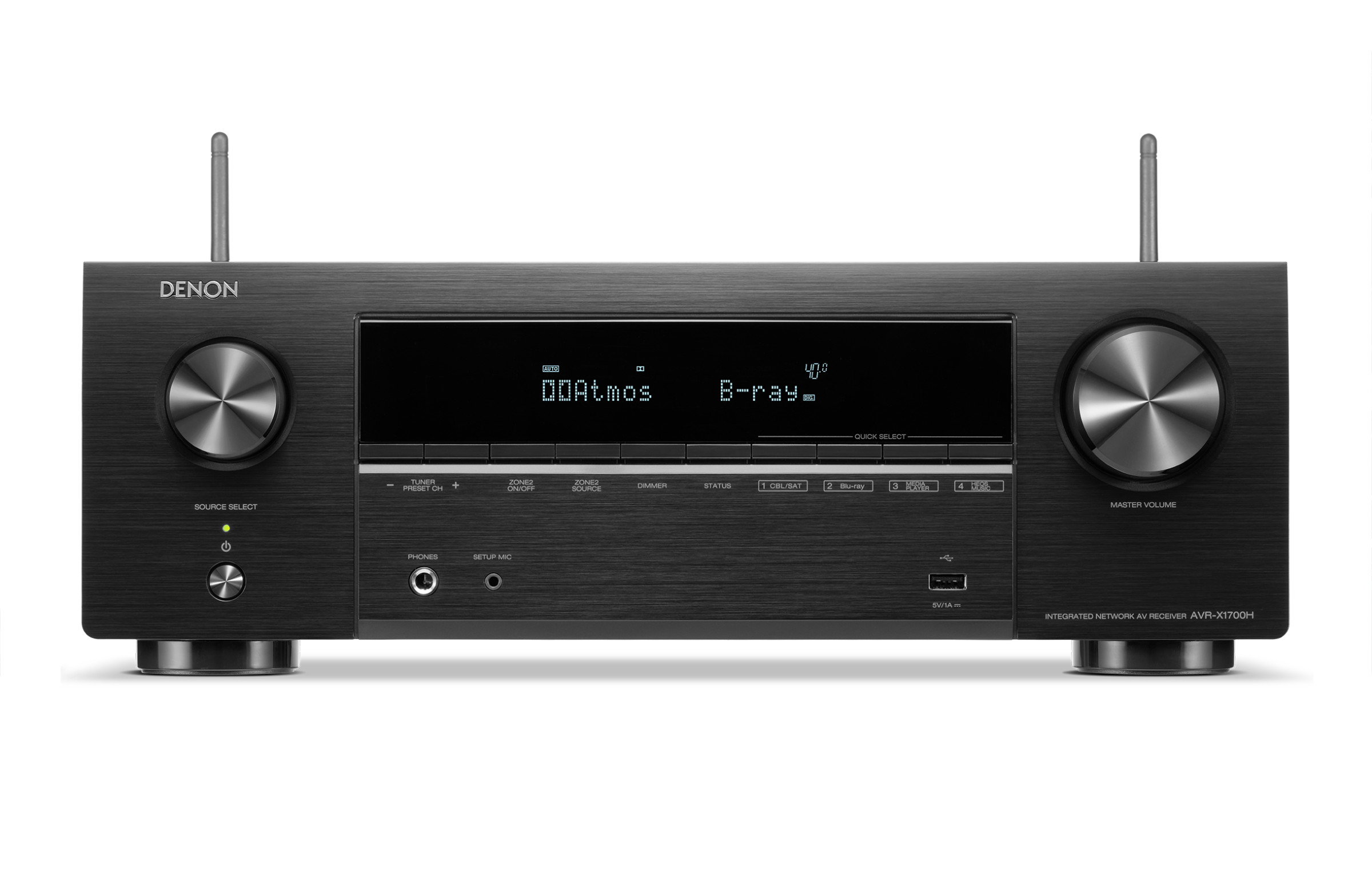 Auditorium Denon AVR-X1700H A/V-Receiver 293240 - 1