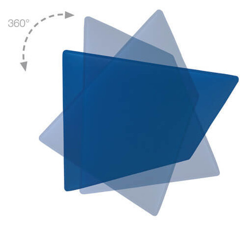 Auditorium Snowsound FLAP dreh- und neigbares Panel (10cm Halterungslänge), 0001 270821 - 3