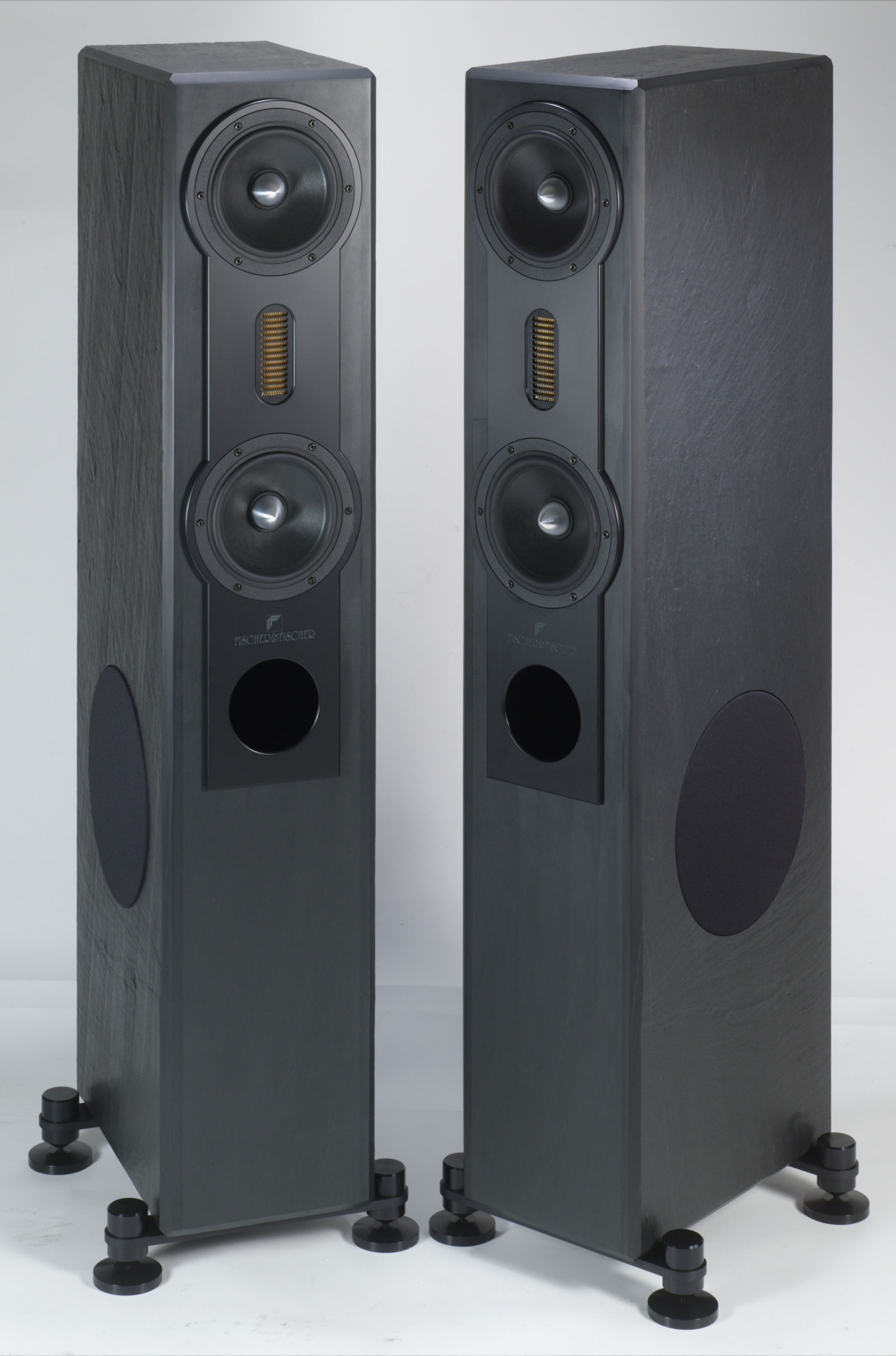 Auditorium Fischer & Fischer SN 570 Naturschiefer 3-Wege Passivlautsprecher 268229 - 2