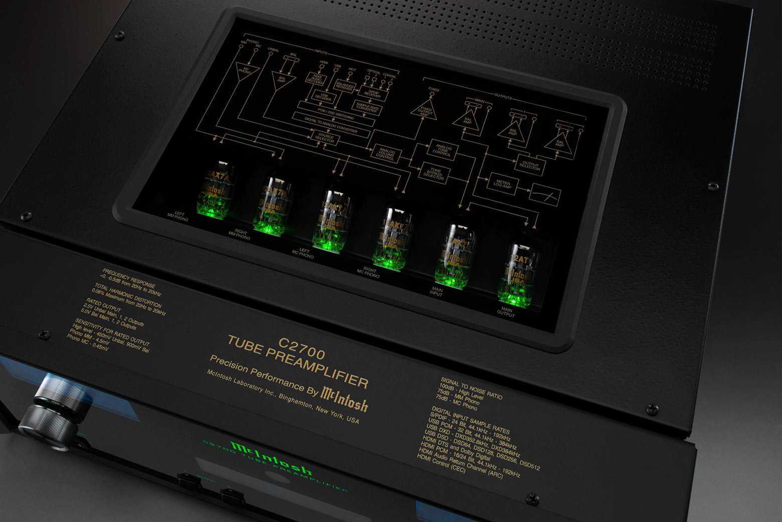 Auditorium McIntosh C2700 AC Röhrenvorstufe inkl. DA2 292875 - 7