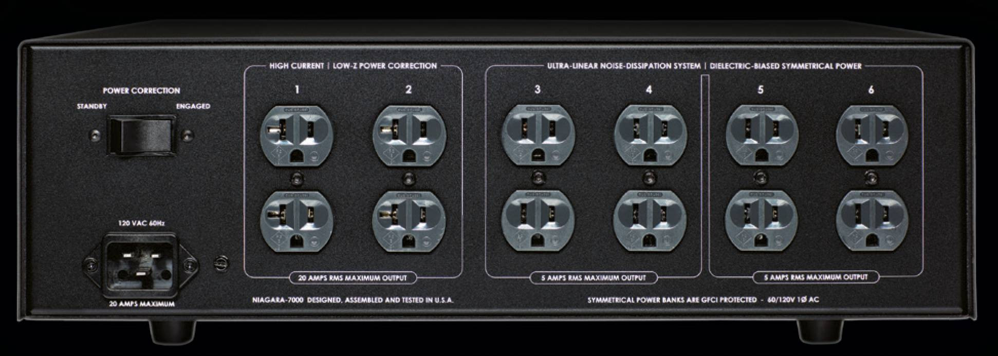 Auditorium Audioquest Niagara 7000 Spanungsfilter inkl. 2m Monsoon C19 Netzkabel 207672 - 3