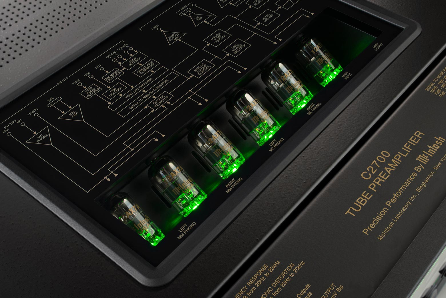 Auditorium McIntosh C2700 AC Röhrenvorstufe inkl. DA2 292875 - 6