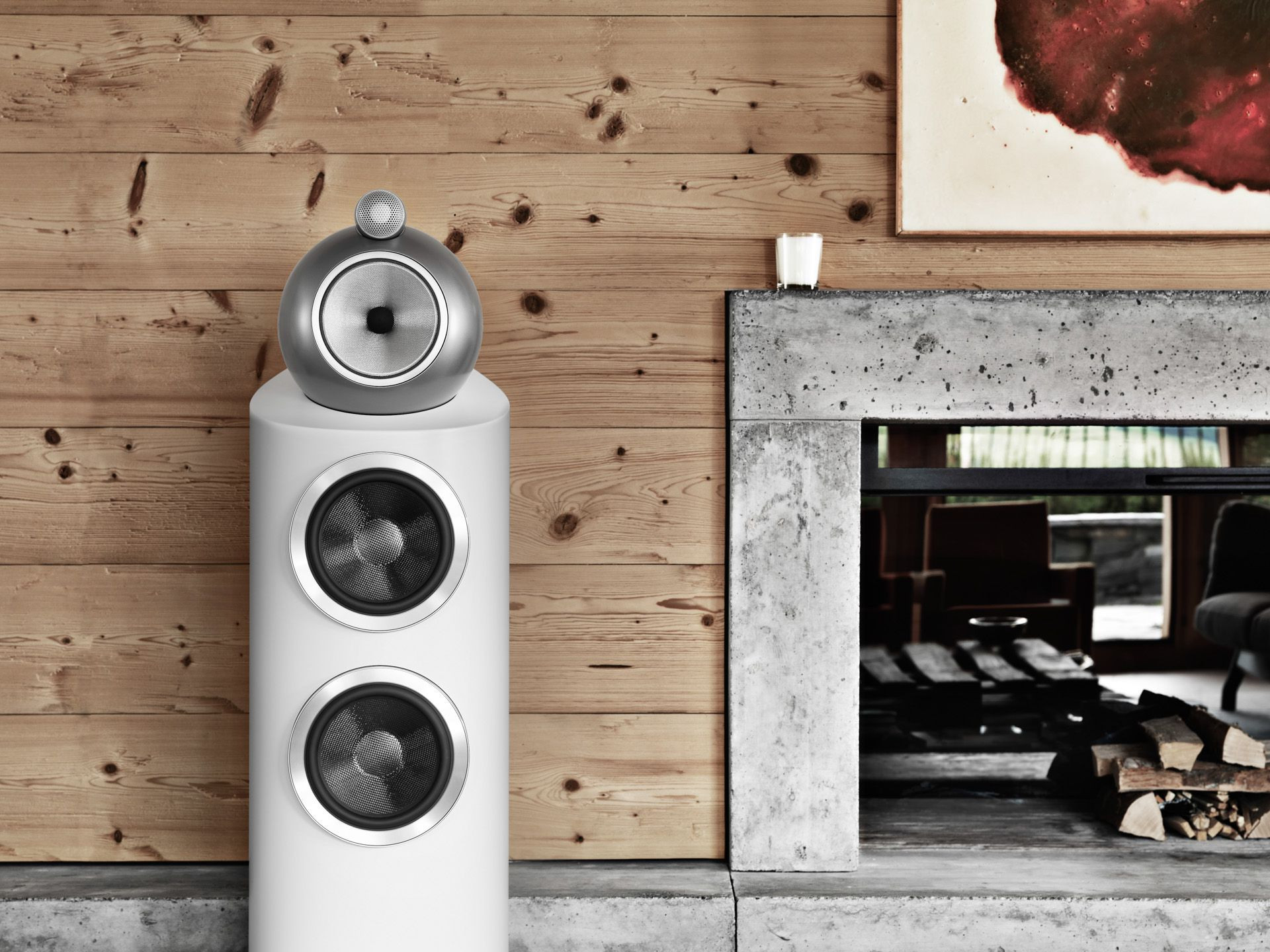 Auditorium Bowers & Wilkins 802 Diamond D3 Standlautsprecher weiss 274845 - 3