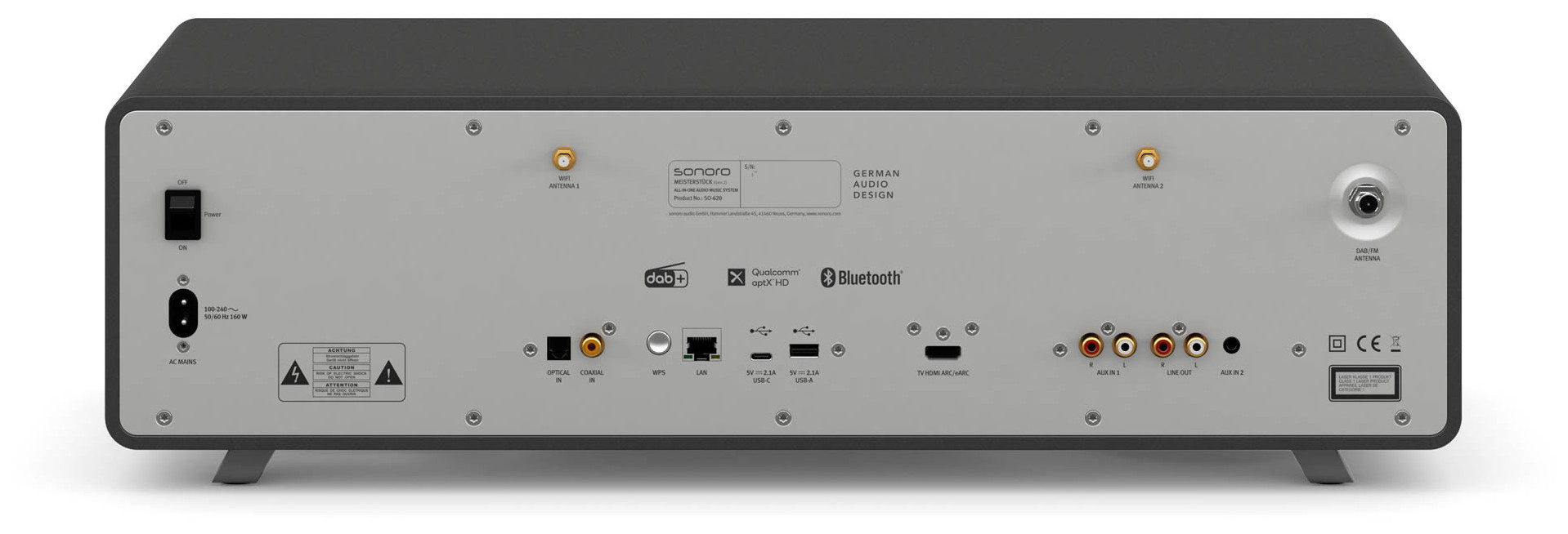 Auditorium Sonoro Meisterstück Gen. 2 All-In-One Audiosystems 217549 - 2