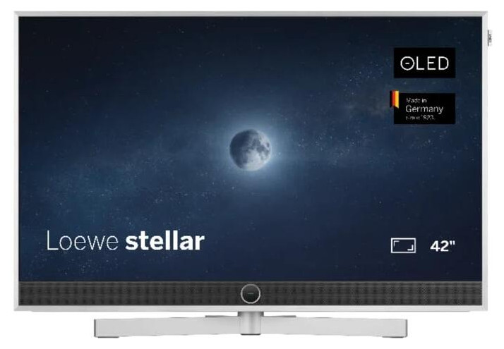 Auditorium Loewe stellar 77dr+ VIDAA alu brushed+alu 214307 - 3