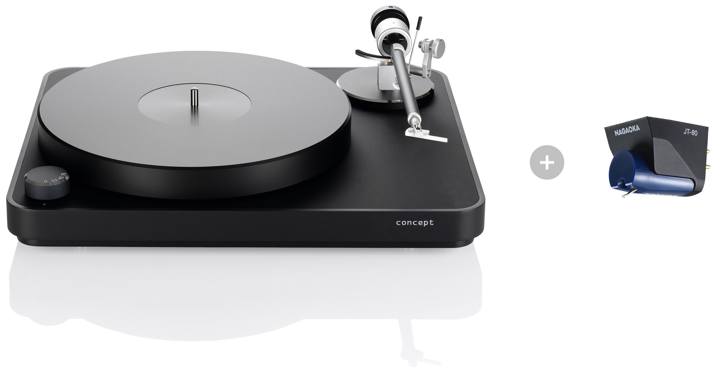 Auditorium Clearaudio CONCEPT Satisfy mit Nagaoka JT-80LB 298256 - 1