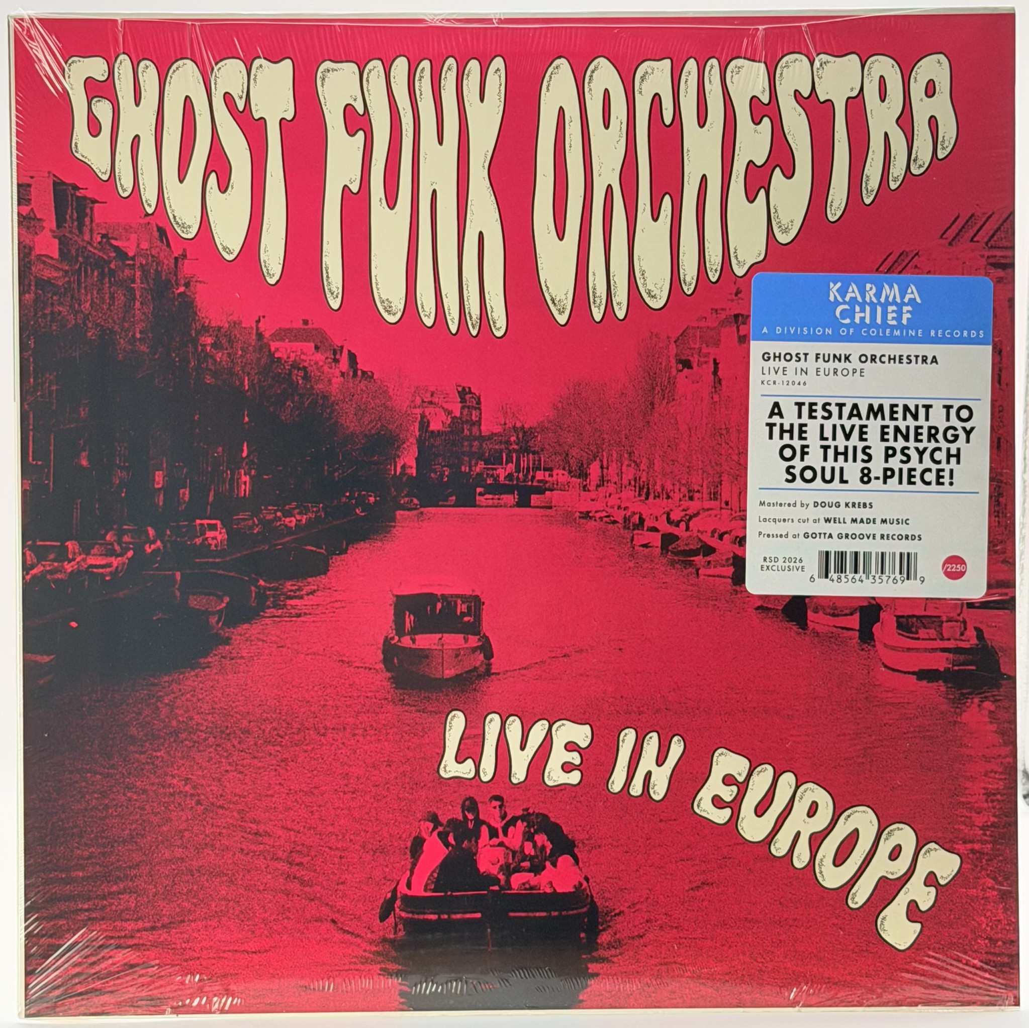 Auditorium Vinyl Ghost Funk Orchestra Live in Europe RSD26 216130 - 1