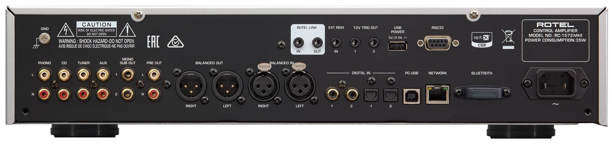 Auditorium Rotel RC-1572 MKII Stereo-Vorverstärker 292285 - 2