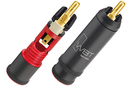 Auditorium WBT 0114 Cu RCA-Stecker für Kabel bis 9mm Durchm. 272808 - 1