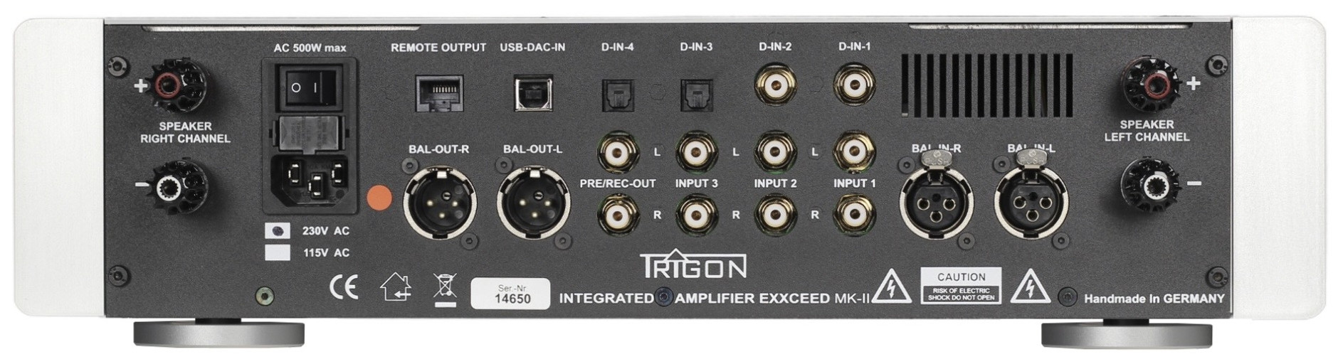 Auditorium Trigon Exxceed Vollverstärker inkl. USB/DAC Modul 287237 - 2