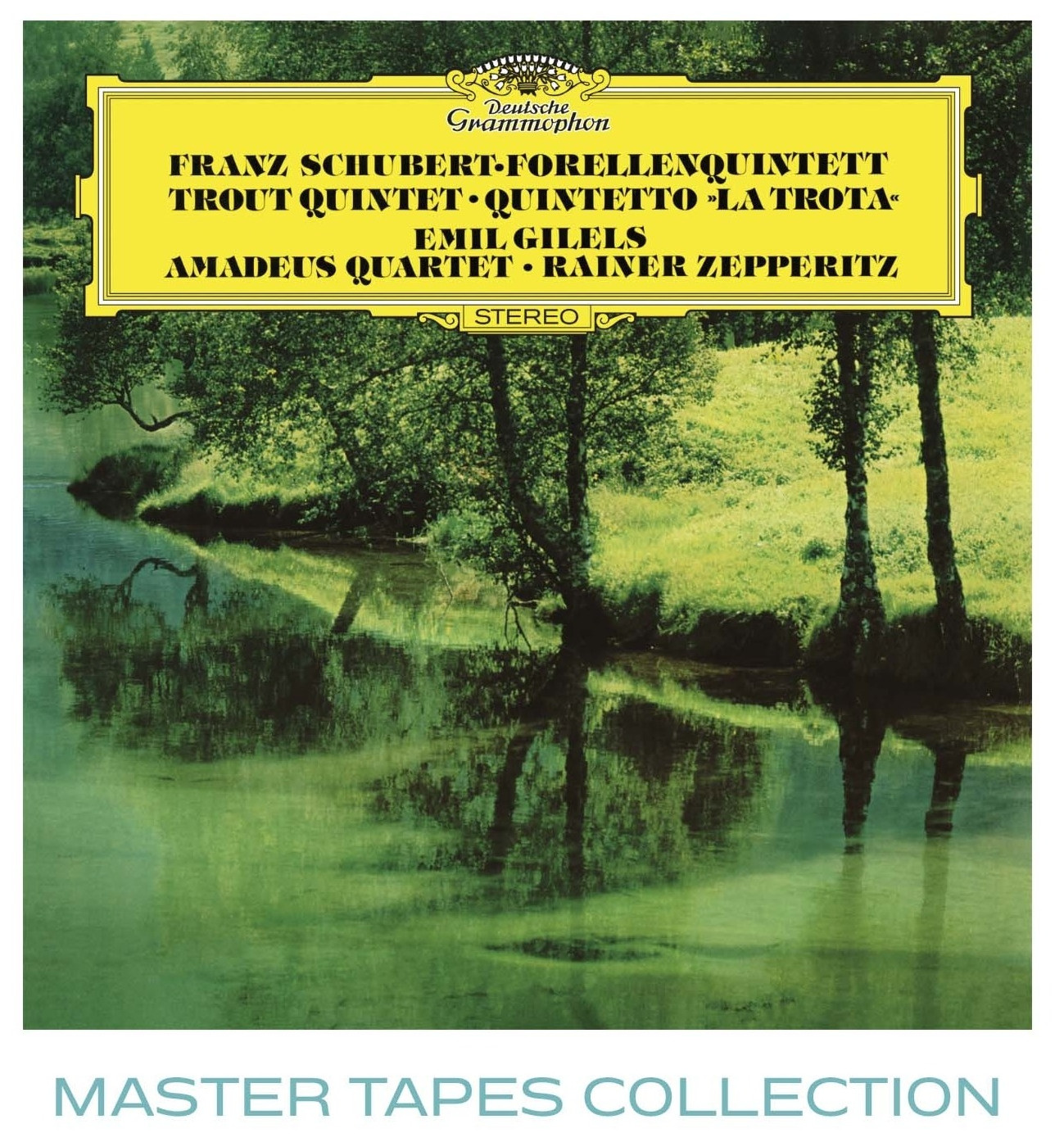 Auditorium Revox Master Tapes Schubert: Trout Quintet Gilels - Amadeus Quartelt 208409 - 1