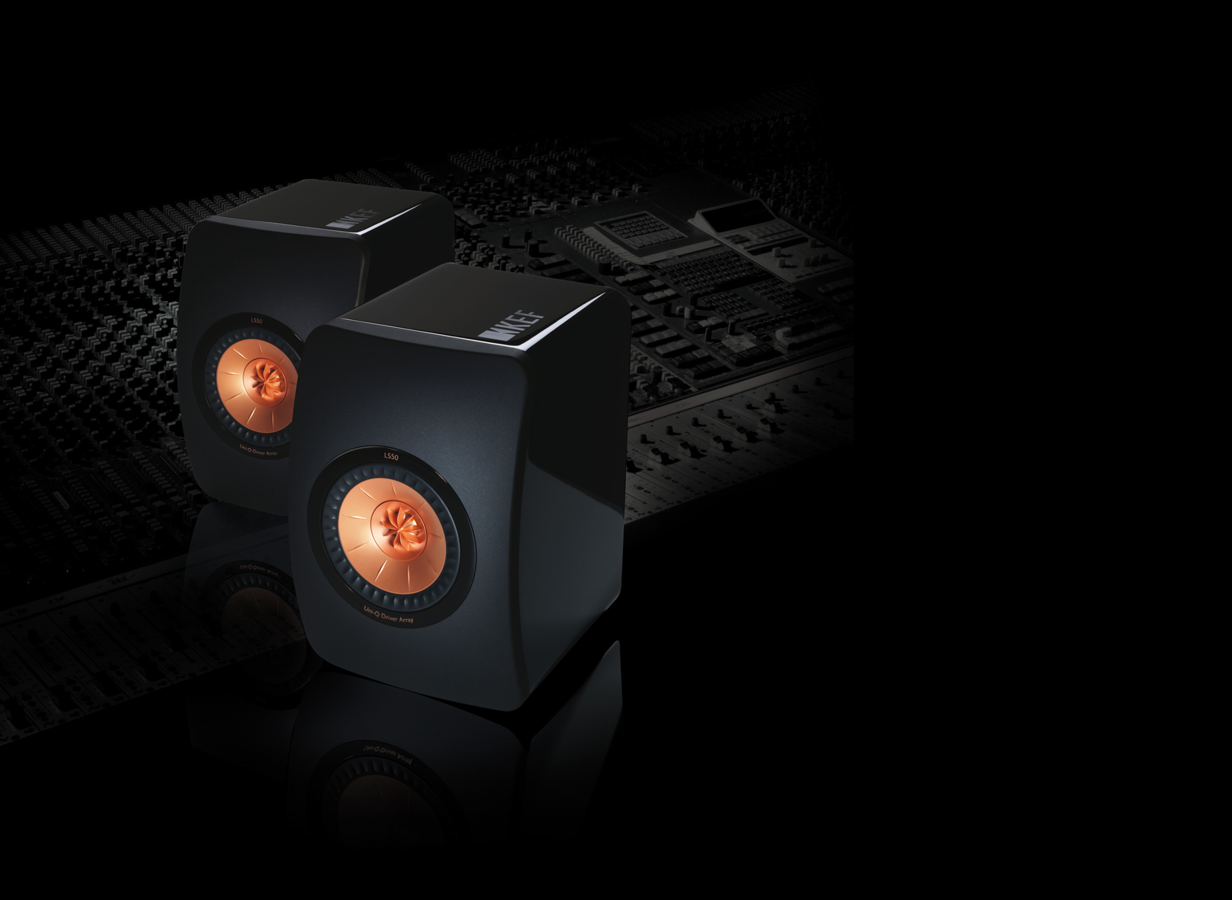 Auditorium KEF LS50 Kompaktlautsprecher Copper Black 286993 - 5