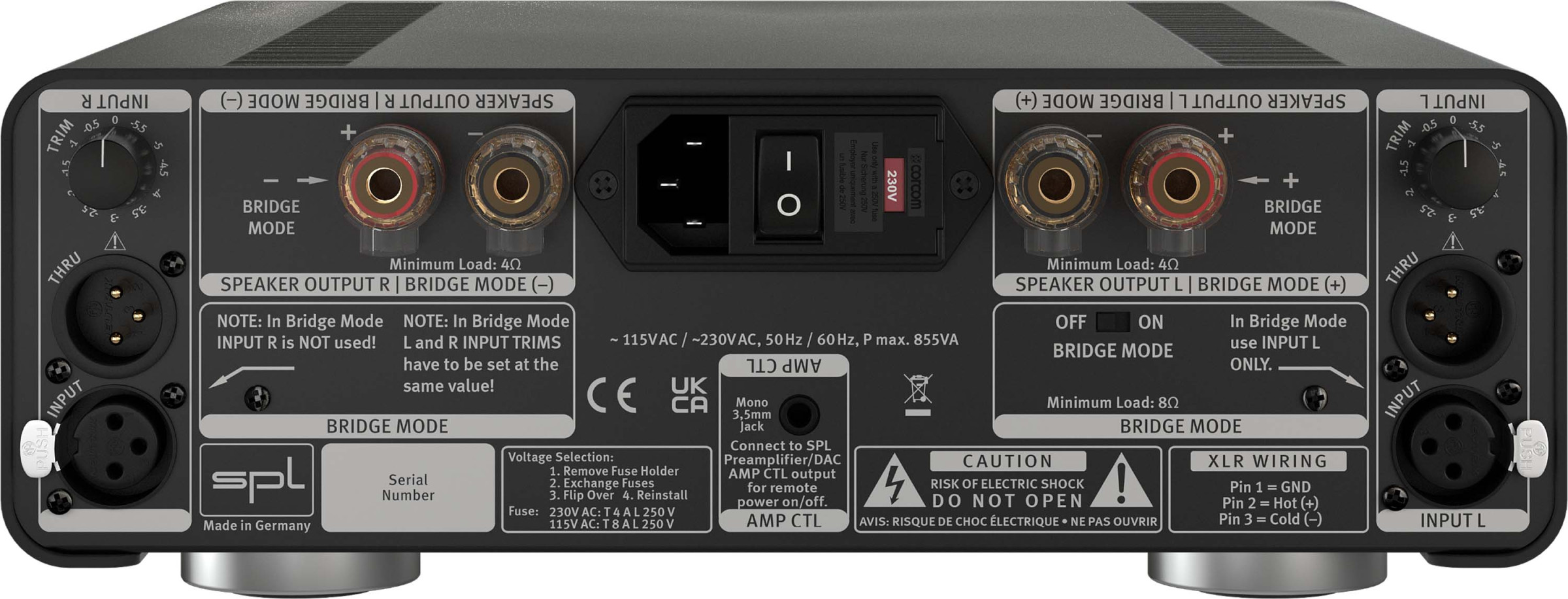 Auditorium SPL - Sound Performance Lab Performer S800 Stereo-Endstufe 295973 - 2