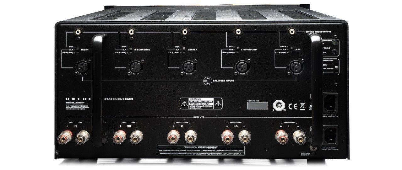 Auditorium Anthem Electronics P 5 Mehrkanal-Endverstärker 216218 - 2