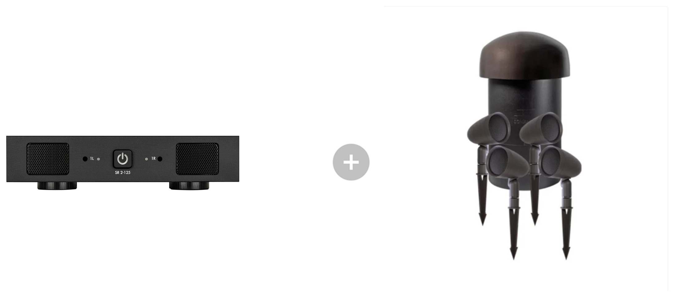 Auditorium Sonance SGS 4.1 Gartensystem Bundle mit SonAmp SR2-125 Verstärker 293011 - 1 Auditorium Sonance SGS 4.1 Gartensystem Bundle mit SonAmp SR2-125 Verstärker 293011 - 1