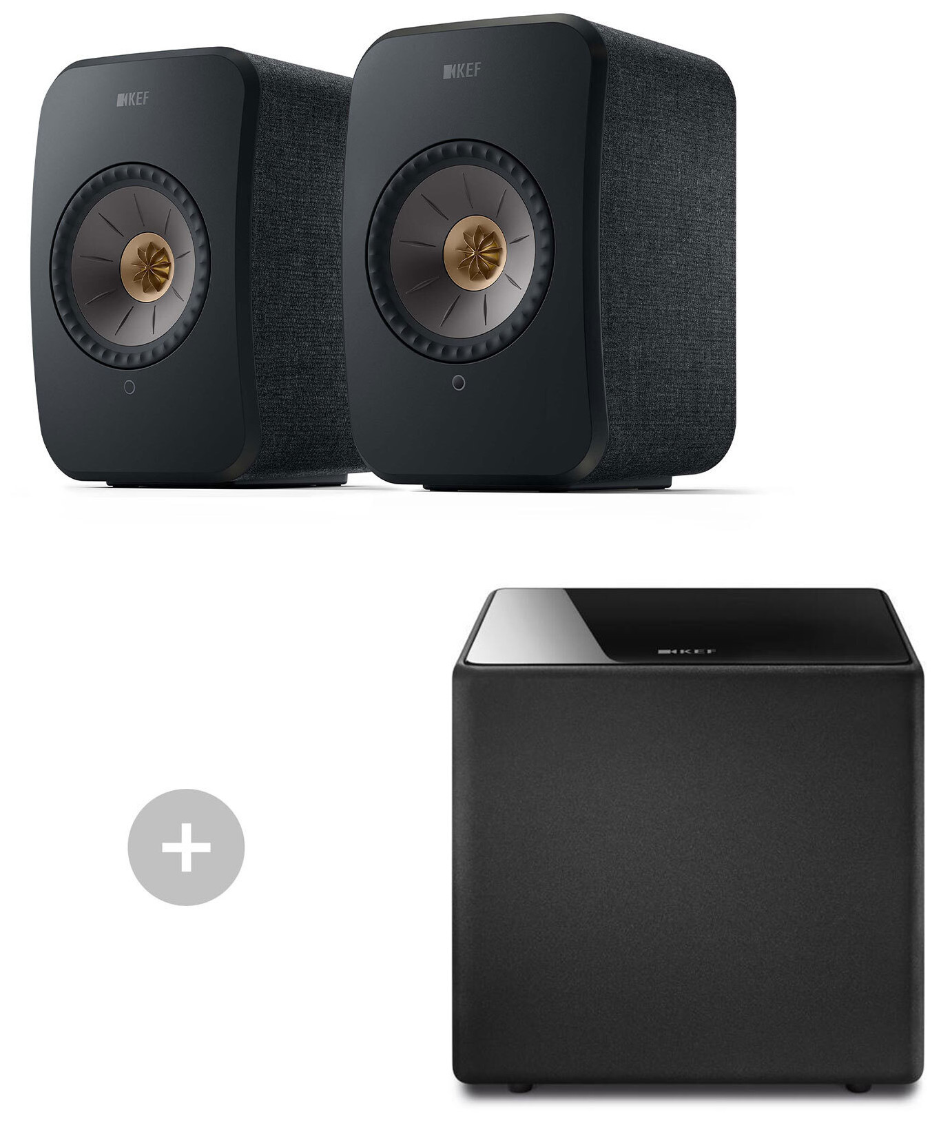 Auditorium KEF LSX II & Kube 8b Streaming-Bundle 295664 - 1