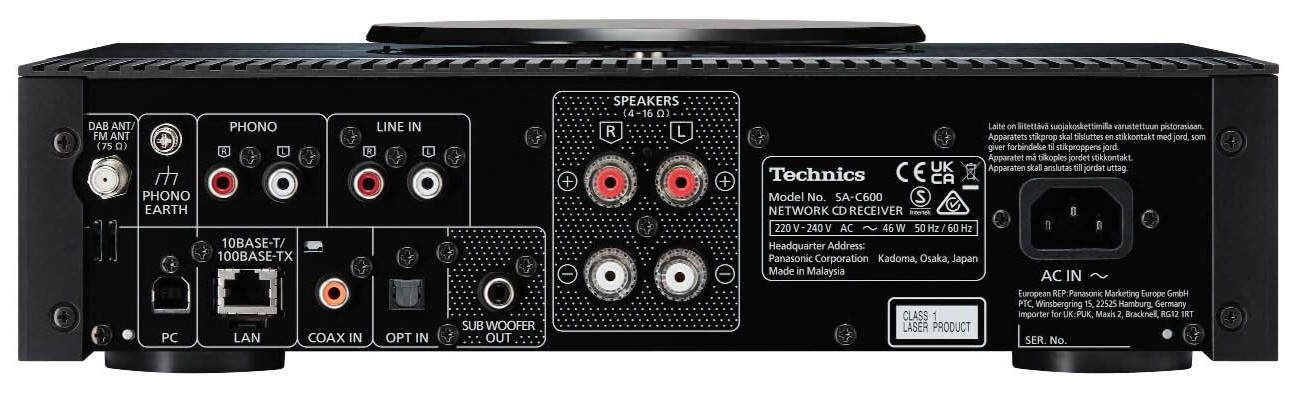 Auditorium Technics SA-C600 CD Netzwerk Receiver 294032 - 2