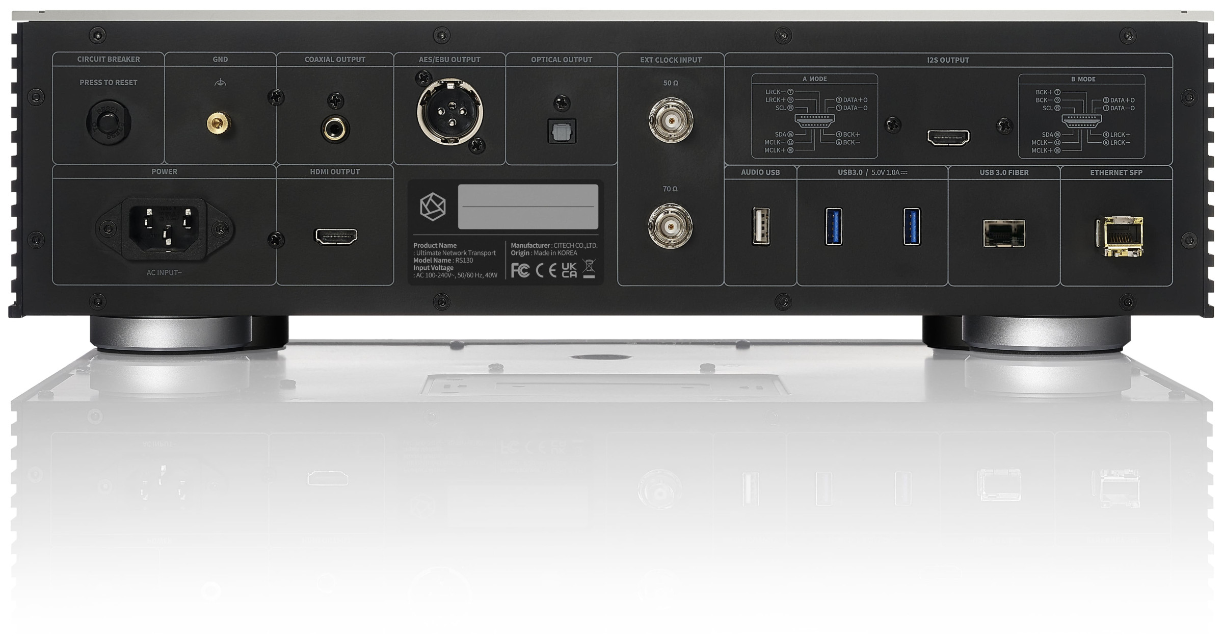 Auditorium Hifi Rose RS 130 Streaming-Transport ohne DAC 208488 - 4