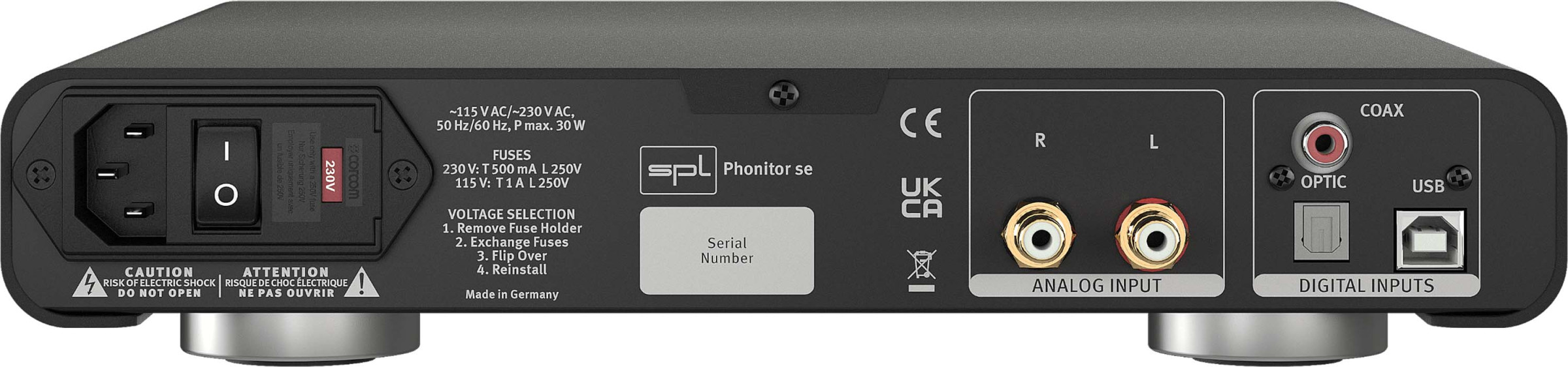Auditorium SPL - Sound Performance Lab Phonitor se Kopfhörerverstärker + DAC768xs 296008 - 2