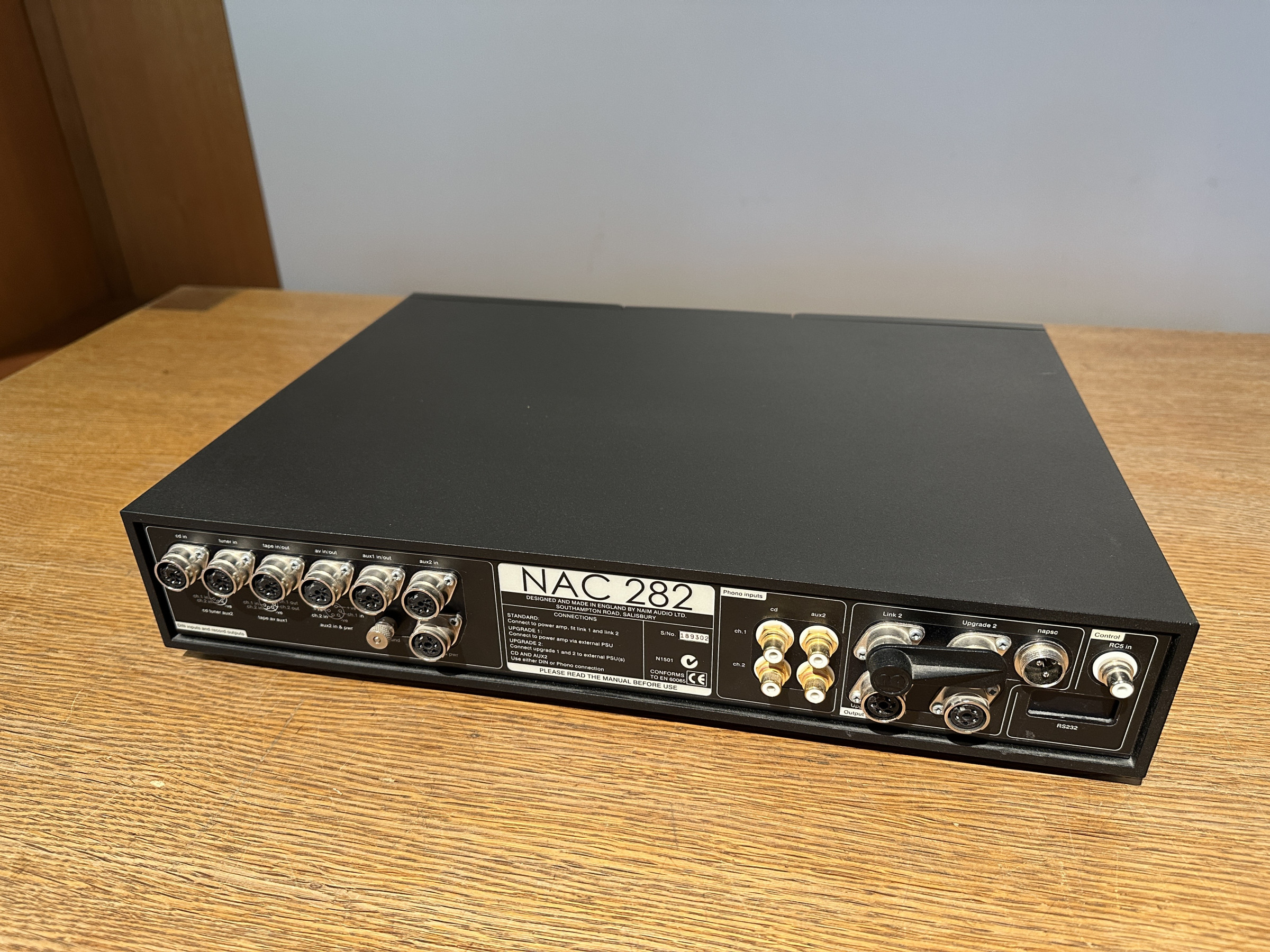 Auditorium Naim NAC 282 Vorverstärker ohne Netzteil 207774 - 2