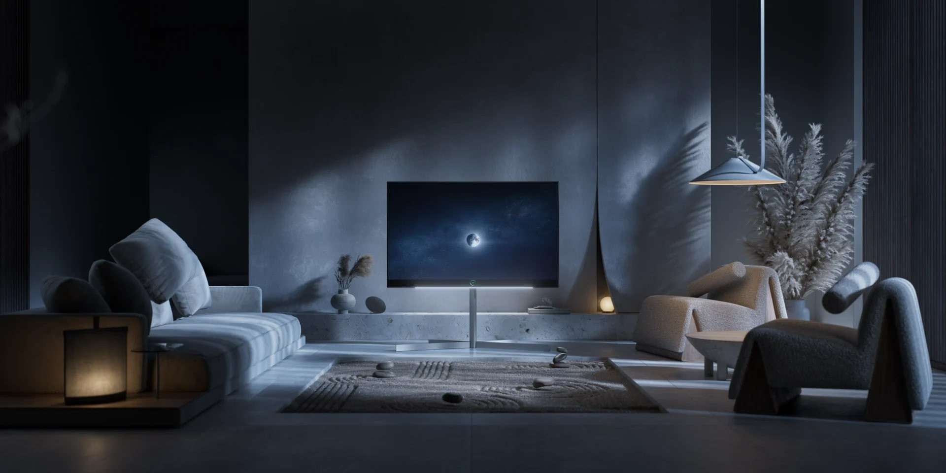 Auditorium Loewe stellar 48dr+ VIDAA alu black+lava 214383 - 5