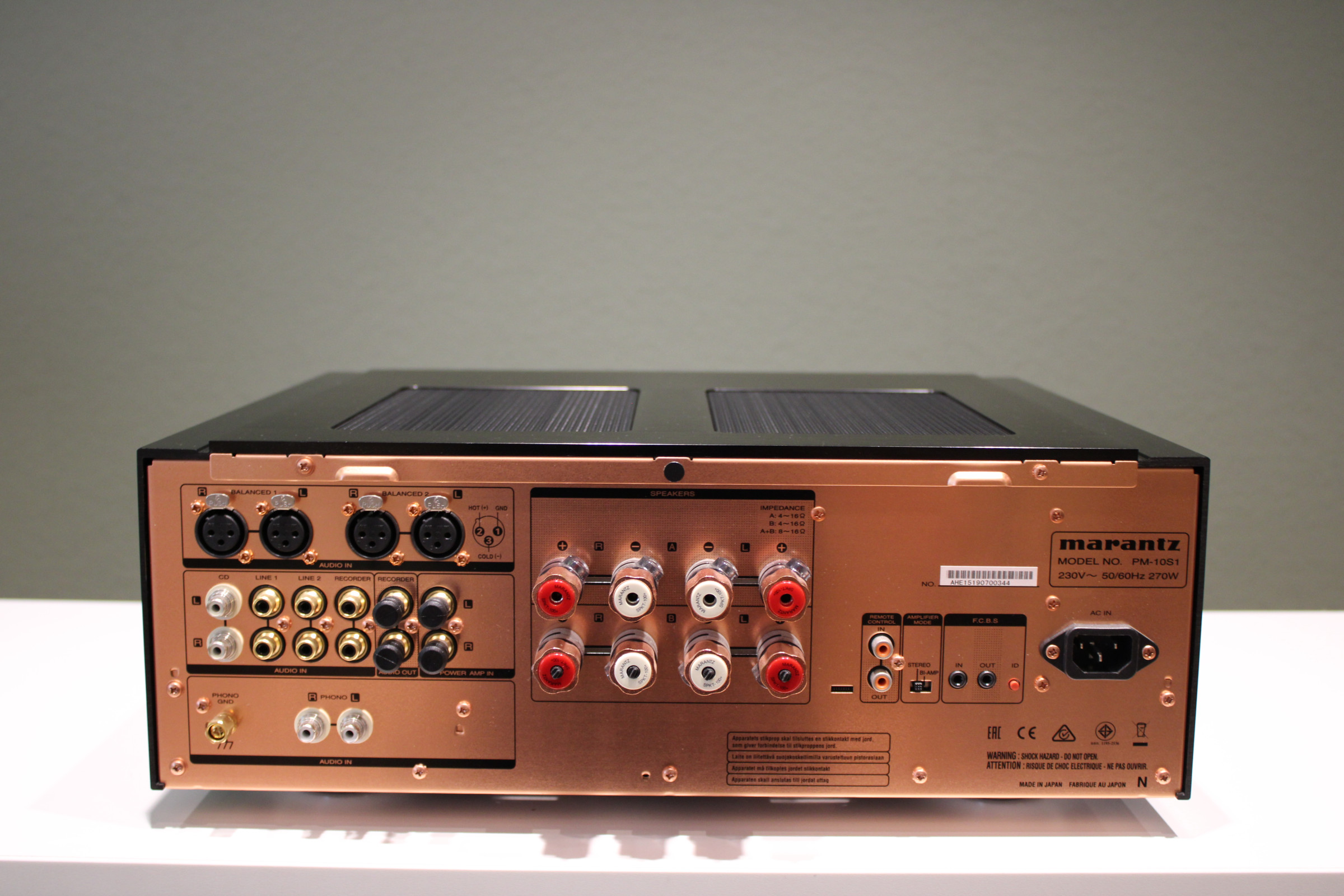 Auditorium Marantz PM-10S1 Vollverstärker  210503 - 6