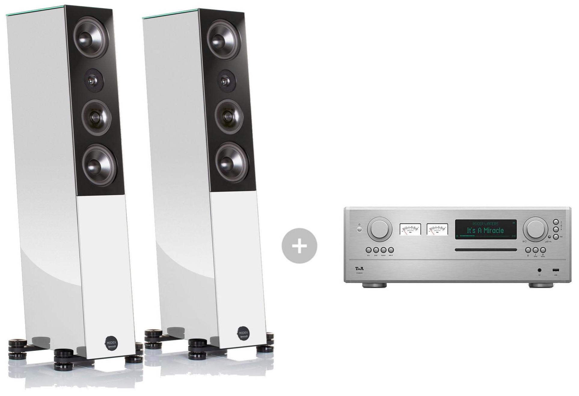 Auditorium T+A R 2500R mit Audio Physic Midex Powertrain & Transparent Kabel 206779 - 1